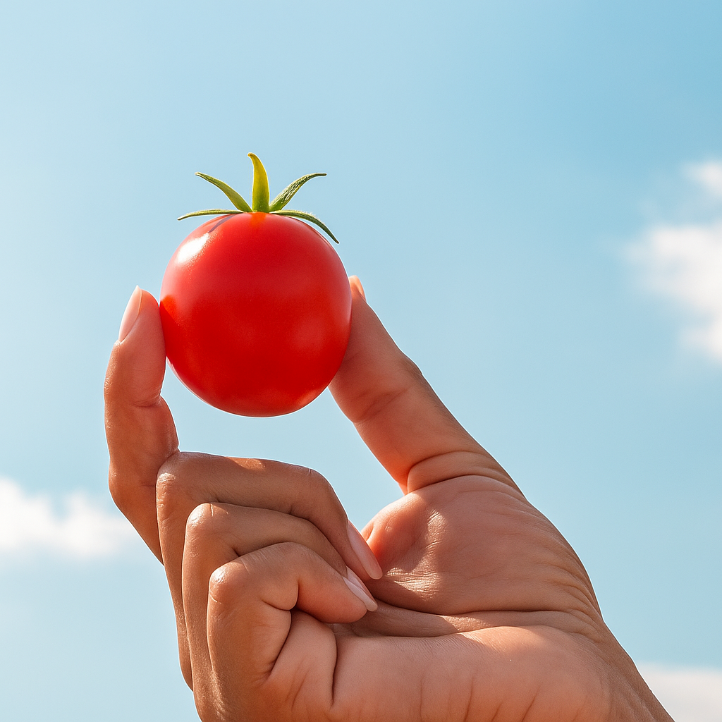 Fresh tomato background